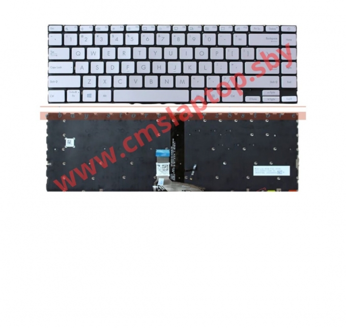 KEYBOARD ASUS UM425 BACKLIGHT - Silver KEYBOARD ASUS UM425 BACKLIGHT - Silver